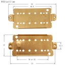 4pcs/Set Brass 50mm+52mm Humbucker Pickup Baseplate for Electric Guitar