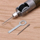 Lock Stitch Sewing Awl Thread Kit Stitch Leather Needles Fabric Freeshippin A0S7