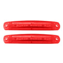2pcs 9 LED Truck Side Marker Light Tail Parking Turn Signal Lamp (Red)