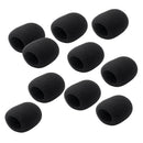 10 Pieces Handheld Microphone Cover Foam Windscreens for 40mm Mic Parts