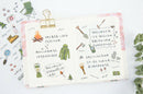 6x Camping Outfit Adhesive Stickers Scrapbooking DIY Decoration Diary StickersJR