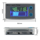 12V Lead-Acid Battery Cap Temp Volt Monitor Multi-Function Battery Capacity