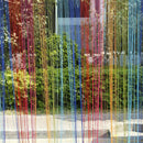 Colorful Rainbow String Fringe Door Curtain Window Room Divider 200x100cm