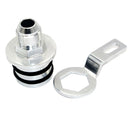 Engine Billet Cam Dual Ring Seal Block Breather Plug 10AN Fitting For