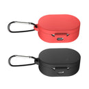 Pack Of 2 Silicone Luxury Earphone Cover For  Redmi Airdots Red+Black