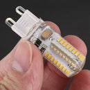5 X G9 64 LED Bulb Lamp 3W AC220-240V SMD3014 warm white, 180-200lm