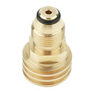 2xLP Gas Bottle Propane Tank Adapter Converter Valve POL to QCC1 /Type1