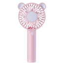 Cute Mini Portable Handheld Cooling Fan & Usb Rechargeable Desk Quiet Air C M6F1