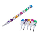 4Pcs Stackable Snowman Crayons And Pencils N9H8