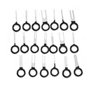 38x Wire Terminal Removal Tool Set Car Electrical Wiring Crimp Connector Pin Kit