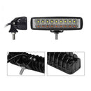 Lamp 54w Spot Led Bright Light Work Bar Driving Fog Off-Road Suv Car Boat
