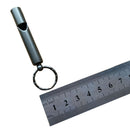 Stainless Steel Key Chain Lifesaving Emergency SOS Outdoor Survival Whistle Gw