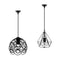 2Pcs Retro Metal Lampshade W/ Cable Bulb