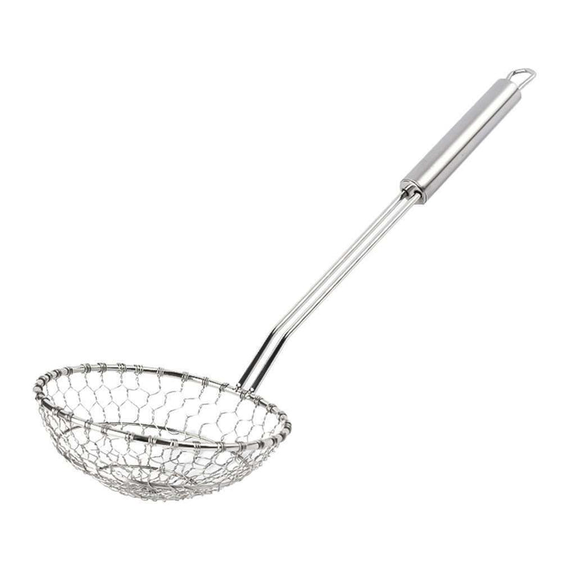 1* Cooking Stainless Steel Kitchen Tool Noodle Strainer Pasta Spaghetti Food