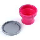 Silicone Folding Bowl Collapsible Outdoor Travel Camping Telescopic Dish