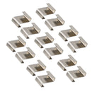 25PCS Glazing Clips, Stainless Steel Greenhouse Glazing Glass Clips Z Type