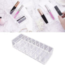 8 Holes Clear Brush Lipstick Holder Makeup Organizer Cosmetic Storage Stand Q6T3