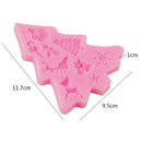 Xmas Tree Silicone Fondant Mold Cake Chocolate Baking Mould Sugarcraft Tool AU