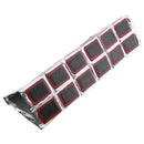 48pcs Bike Tire Bicycle Kit Patches + 1pc Repair Glue Tyre Tube Rubber