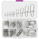 100pcs Fishing Nice Snap, Stainless Steel Fishing Lure Hook Connector Saltwater