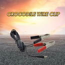 DC12V 24V Alligator Clips Crocodile Wire Male/Female to USB Tester Detector A