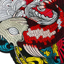 Japanese Koi Fish Sewing On Patch Embroidery Appliques Craft DIY Decoration