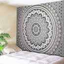 Boho Wall Tapestry Beach Towel Blanket Home Carpet (Mandala05)(150x130cm) SN9F