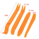 4pcs Auto Car Radio Door Clip Panel Trim Dash Audio Removal Installer Pry To_