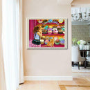 5D DIY Full Drill Diamond Painting Pretty Girl Home Cross Stitch (Girl02)