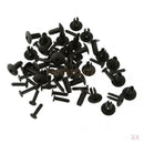 120x Bumper Mounting Rivet Body Trim Clip Fastener Clamp 6mm For Opel BMW E39