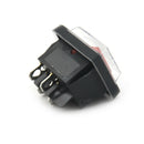 Red Button Rocker Switch 4 Plugs 16A 250V Electrical Equipment Switches A_ci.AU