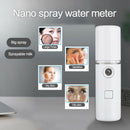 30ml USB Portable Rechargeable Face Nano Mist Sprayer Aroma Diffuser Humidifier