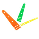 6Pcs Elastic Threader Orange Yellow Green Wear Elastic Band Sewing Hand Tool