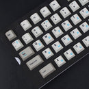 Russian Transparent Stickers Waterproof For PC Laptop Table Keyboard_Letters