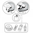 Motorcycle Helmet Interphone Walkie Talkie Communication Intercom Headphone OZ