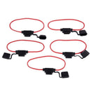 5 Pcs 32V 30A Mini ATC Blade Fuse Holder Container Q4G4