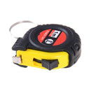 Retractable Ruler Tape Measure Key Ring Chain Mini Pocket Size Metric1m/3.28 BX