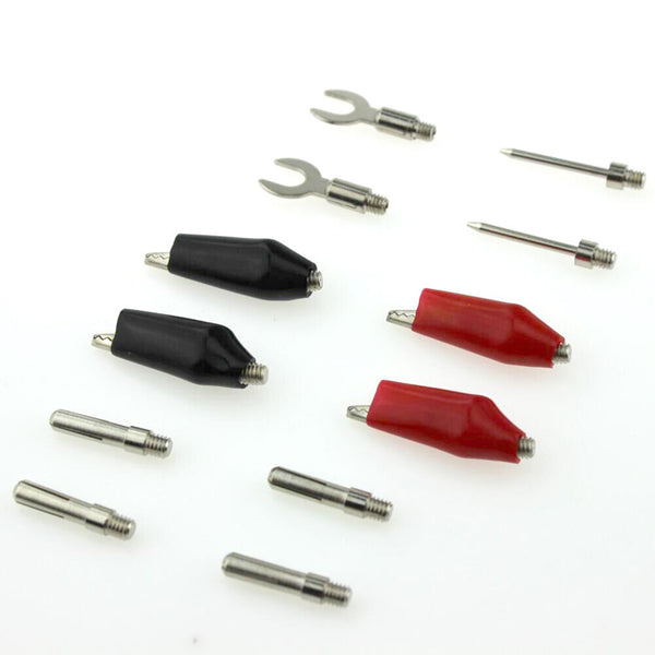 16x 1set Multifunction Digital Multimeter Probe Test Lead Cable Alligator Cli SE