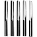 5Pcs/Lot 6x32mm Two Flutes Straight Router Bits for Wood CNC Straight Engra