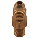 Brass Fitting Oil Gas Adapter -4 4AN to 1/8" NPT Adaptor For Most Fluid