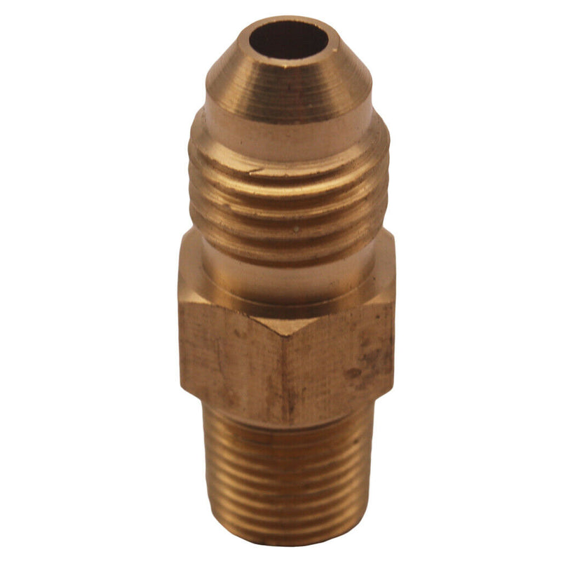 Brass Fitting Oil Gas Adapter -4 4AN to 1/8" NPT Adaptor For Most Fluid