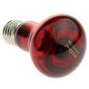 Glass Pet Heating Infrared Lamp Winter Heat Emitter Lamp Bulb E27 Red 75W