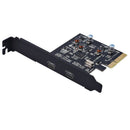 Super Speed Usb 3.1(10Gbps) Pci Express Card Pci-E 2 Port Pci Express Expan