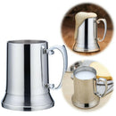 450Ml Double Layer 304 Stainless Steel Beer Mug Cocktail Flame Cup Creative