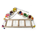 Chicken Ladder Perch Stand Chicken Hens Large Birds Finches Budgie Ladder-A