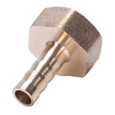 5 pieces 8mm hose barb 1/2 inch PT thread brass connector coupler D2A9