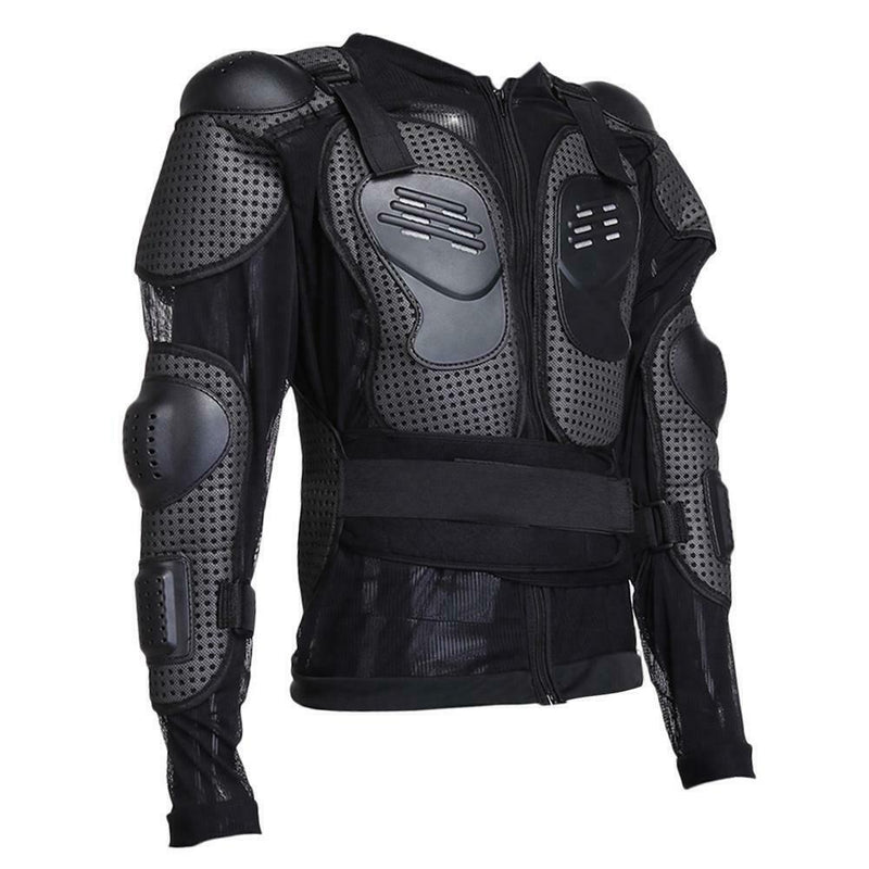 Motorcycle MX Full Body Armor Jacket Spine Chest Shoulder Protection Riding