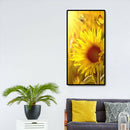 Sunflower Cross Stitch Full Drill Round Diamond Painting Home Decor Mosaic A