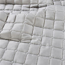 2x Spa Massage Table Mattress Mat Cosmetic Salon Bed Sheet Pads Covers Gray
