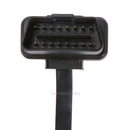 16 Pin Flat OBD 2 Auto ELM327 Extension Cable with Switch Adapter Connector